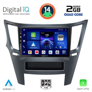 DIGITAL IQ BXC 3667_CPAA (9inc) MULTIMEDIA TABLET for SUBARU LEGACY – OUTBACK mod. 2009-2014