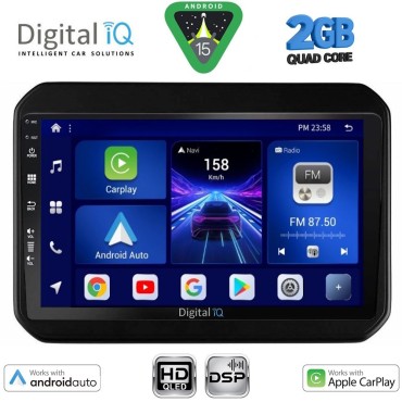 DIGITAL IQ BXC 3676_CPAA (9inc) MULTIMEDIA TABLET for SUZUKI IGNIS mod. 2016&gt;