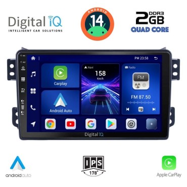 DIGITAL IQ BXC 3682_CPAA (9inc) MULTIMEDIA TABLET for  OPEL AGILA – SUZUKI SPLASH mod. 2008&gt;