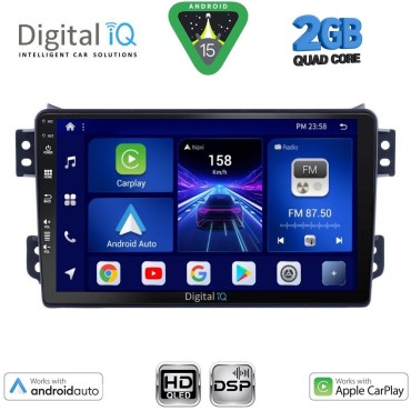 DIGITAL IQ BXC 3682_CPAA (9inc) MULTIMEDIA TABLET for  OPEL AGILA – SUZUKI SPLASH mod. 2008&gt;
