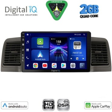 DIGITAL IQ BXC 3712_CPAA (9inc) MULTIMEDIA TABLET for TOYOTA COROLLA mod. 2001-2006