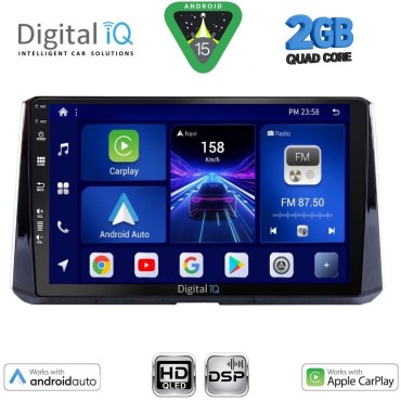 DIGITAL IQ BXC 3716_CPAA (10inc) MULTIMEDIA TABLET for TOYOTA COROLLA mod. 2019&gt;