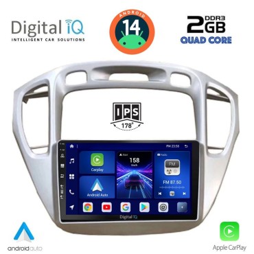 DIGITAL IQ BXC 3718_CPAA (9inc) MULTIMEDIA TABLET for TOYOTA HIGHLANDER mod. 2002-2009