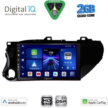 DIGITAL IQ BXC 3721_CPAA (10inc) MULTIMEDIA TABLET for TOYOTA HILUX mod. 2017> DIGITAL IQ BXC 3721_CPAA (10inc) MULTIMEDIA TABLET for TOYOTA HILUX mod. 2017>