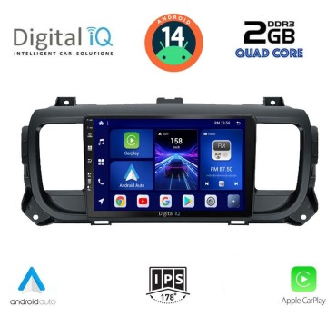 DIGITAL IQ BXC 3729_CPAA (9inc) MULTIMEDIA TABLET for CITROEN JUMPY-SPACETOURER – PEUGEOT EXPERT-TRAVELLER – TOYOTA PROACE mod.2016&gt;