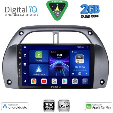 DIGITAL IQ BXC 3730_CPAA A/C (9inc) MULTIMEDIA TABLET for TOYOTA RAV 4 mod. 2000-2006