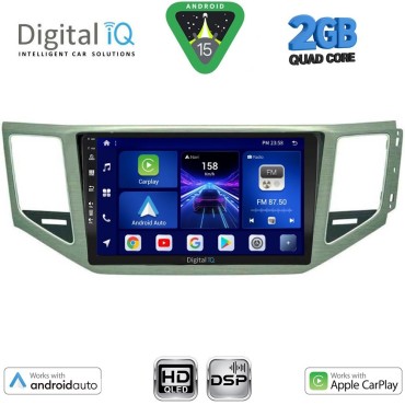 DIGITAL IQ BXC 3745_CPAA (10inc) MULTIMEDIA TABLET for VW GOLF SPORTSVAN mod. 2014&gt;