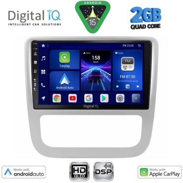 DIGITAL IQ BXC 3751_CPAA CLIMA (9inc) MULTIMEDIA TABLET for VW EOS mod. 2006&gt; - SCIROCCO mod. 2011-2014