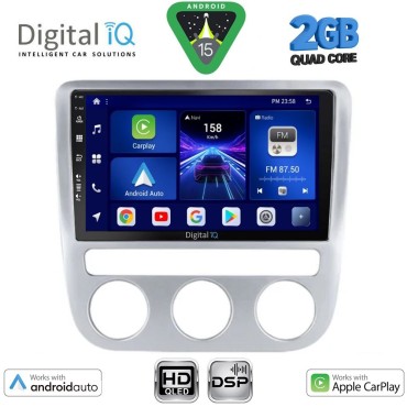 DIGITAL IQ BXC 3752_CPAA CLIMA (9inc) MULTIMEDIA TABLET for VW EOS mod. 2006&gt; - SCIROCCO mod. 2008-2010
