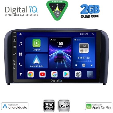 DIGITAL IQ BXC 3786_CPAA (9inc) MULTIMEDIA TABLET for VOLVO S80 mod. 1998-2006