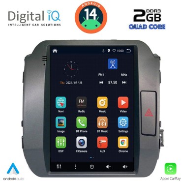 DIGITAL IQ BXC 3927_CPAA TESLA STYLE for KIA SPORTAGE mod. 2010-2015