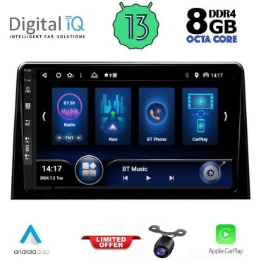 DIQ BXD 8082_CPA (10inc) MULTIMEDIA TABLET for CITROEN BERLINGO – OPEL COMBO – PEUGEOT PARTNER – TOYOTA PROACE mod. 2018&gt; - FIAT DOBLO mod. 2022&gt;