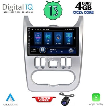 DIQ BXD 6101_CPA (9inc) MULTIMEDIA TABLET for DACIA DUSTER – LOGAN – SANDERO mod. 2006-2012