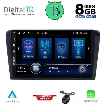 DIQ BXD 8365_CPA (9inc) MULTIMEDIA TABLET for MAZDA 3 mod. 2003-2008