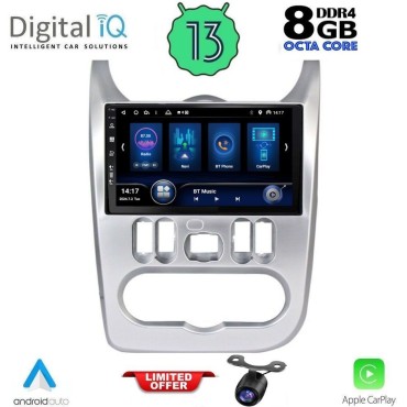 DIQ BXD 8101_CPA (9inc) MULTIMEDIA TABLET for DACIA DUSTER – LOGAN – SANDERO mod. 2006-2012