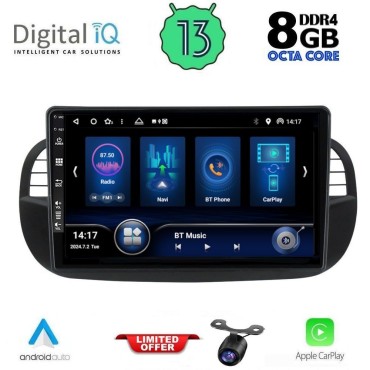 DIQ BXD 8130_CPA (9inc) MULTIMEDIA TABLET for FIAT 500 mod. 2007-2015