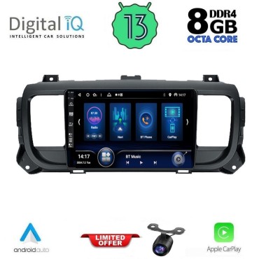 DIGITAL IQ BXD 8729_CPAA (9inc) MULTIMEDIA TABLET for CITROEN JUMPY-SPACETOURER – PEUGEOT EXPERT-TRAVELLER – TOYOTA PROACE mod.2016>