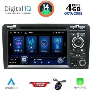 DIQ BXE 649_CPA (7" DVD) MULTIMEDIA SYSTEM for AUDI A3 mod. 2003-2012