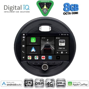 DIGITAL IQ BXF 11066_CPAA (9inc) MULTIMEDIA TABLET for MINI COOPER (F55-56-F57) mod. 2015&gt; CLUBMAN (F54) mod. 2015&gt; ROADSTER (F59) mod. 2014&gt; COUNTRYMAN (F60) mod. 2016&gt;