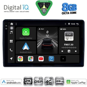 DIGITAL IQ BXF 11081_CPAA (9inc) MULTIMEDIA TABLET for CITROEN – PEUGEOT mod. 2008-2018