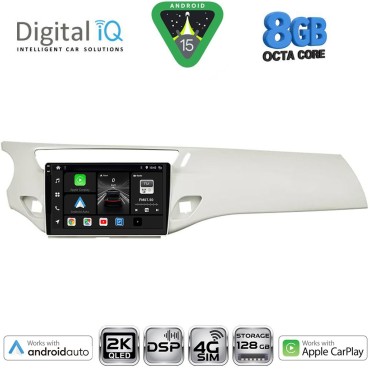 DIGITAL IQ BXF 11092WH_CPAA (9inc) MULTIMEDIA TABLET for CITROEN C3 - DS3 mod. 2009-2016 (WHITE)