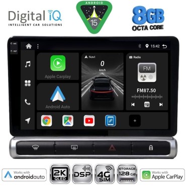 DIGITAL IQ BXF 11093H_CPAA (9inc) MULTIMEDIA TABLET for CITROEN C3 - DS3 mod. 2016&gt; High Version