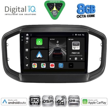DIGITAL IQ BXF 11147_CPAA (9inc) MULTIMEDIA TABLET for FIAT STRADA mod. 2020&gt;