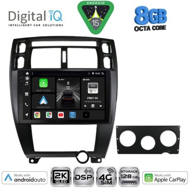 DIGITAL IQ BXF 11241BL_CPAA (10inc) MULTIMEDIA TABLET for HYUNDAI TUCSON mod. 2004-2010 (BLACK)