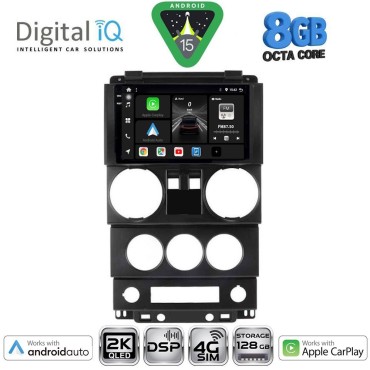 DIGITAL IQ BXF 11293_CPAA (9inc) MULTIMEDIA TABLET for JEEP WRANGLER  mod. 2006-2011