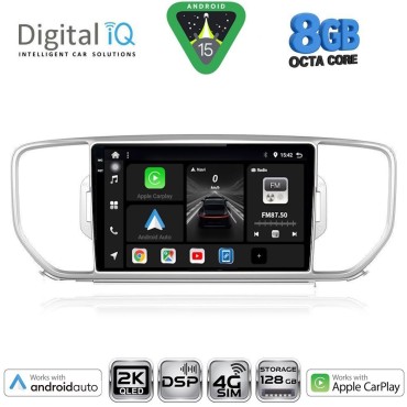 DIGITAL IQ BXF 11326_CPAA (9inc) MULTIMEDIA TABLET for KIA SPORTAGE mod. 2015-2018