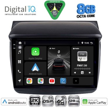 DIGITAL IQ BXF 11436_CPAA (9inc) MULTIMEDIA TABLET for MITSUBISHI L200 mod. 2006-2015