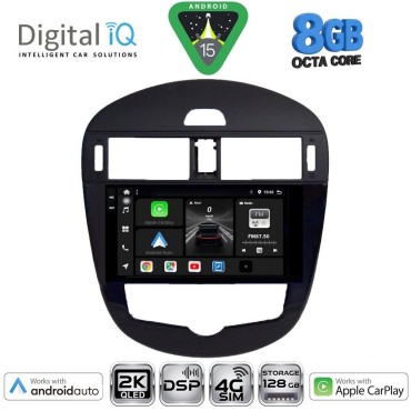 DIGITAL IQ BXF 11470_CPAA CLIMA (9inc) MULTIMEDIA TABLET for NISSAN PULSAR mod. 2014&gt;