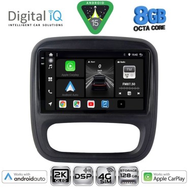 DIGITAL IQ BXF 11499_CPAA (9inc) MULTIMEDIA TABLET for OPEL VIVARO – RENAULT TRAFIC – FIAT TALENDO – NISSAN NV 300 mod. 2014&gt;