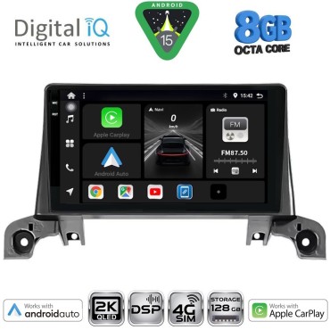 DIGITAL IQ BXF 11519_CPAA (9inc) MULTIMEDIA TABLET for PEUGEOT 3008 - 5008 mod. 2016&gt;