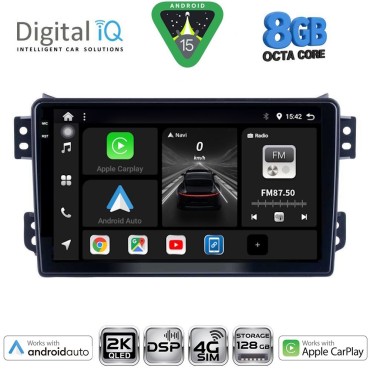 DIGITAL IQ BXF 11682_CPAA (9inc) MULTIMEDIA TABLET for OPEL AGILA - SUZUKI SPLASH mod. 2008&gt;