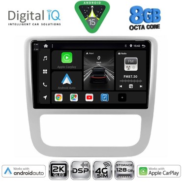 DIGITAL IQ BXF 11751_CPAA CLIMA (9inc) MULTIMEDIA TABLET for VW EOS mod. 2006&gt; - SCIROCCO mod. 2011-2014