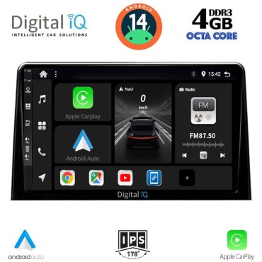 DIGITAL IQ BXF 6082_CPAA (10inc) MULTIMEDIA TABLET for CITROEN BERLINGO – OPEL COMBO – PEUGEOT PARTNER – TOYOTA PROACE mod. 2018&gt; - FIAT DOBLO mod. 2022&gt;