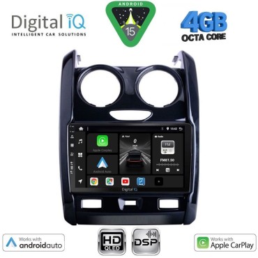 DIGITAL IQ BXF 6103_CPAA (9inc) MULTIMEDIA TABLET for DACIA DUSTER mod. 2012-2019