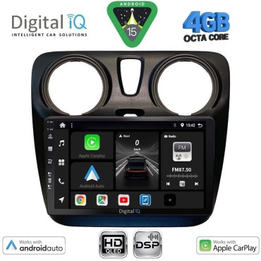DIGITAL IQ BXF 6112_CPAA (9inc) MULTIMEDIA TABLET for DACIA DOKKER 2012&gt;