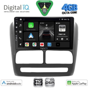 DIGITAL IQ BXF 6137_CPAA (9inc) MULTIMEDIA TABLET for FIAT DOBLO mod. 2010-2015