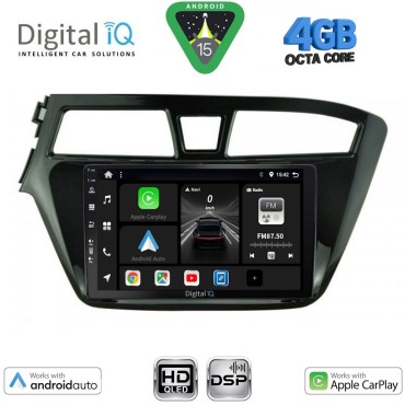 DIGITAL IQ BXF 6229_CPAA (9inc) MULTIMEDIA TABLET for HYUNDAI i20 mod. 2014-2018