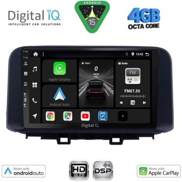DIGITAL IQ BXF 6237_CPAA (10inc) MULTIMEDIA TABLET for HYUNDAI KONA mod. 2017&gt;