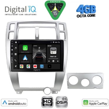 DIGITAL IQ BXF 6241SL_CPAA (10inc) MULTIMEDIA TABLET for HYUNDAI TUCSON mod. 2004-2010 (SILVER)