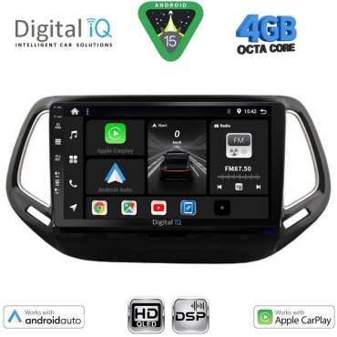 DIGITAL IQ BXF 6278_CPAA (10inc) MULTIMEDIA TABLET for JEEP COMPASS mod. 2016-2021