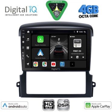 DIGITAL IQ BXF 6317_CPAA (9inc) MULTIMEDIA TABLET for KIA SORENTO mod. 2006-2009