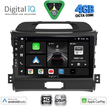 DIGITAL IQ BXF 6325_CPAA (9inc) MULTIMEDIA TABLET for KIA SPORTAGE mod. 2010-2015