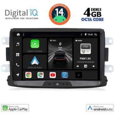 DIGITAL IQ BXF 633_CPAA (8" DECK) MULTIMEDIA SYSTEM for DACIA mod. 2012&gt; - RN CAPTURE mod. 2013&gt;