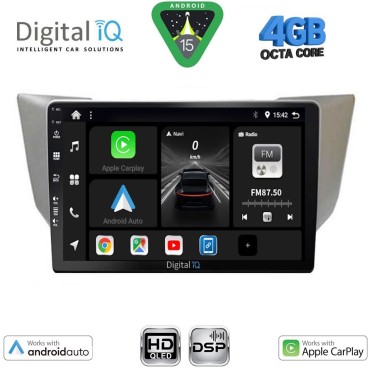 DIGITAL IQ BXF 6345_CPAA (9inc) MULTIMEDIA TABLET for LEXUS RX 300 – 400 mod. 2003-2008