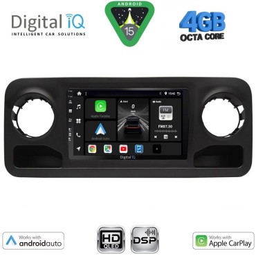 DIGITAL IQ BXF 6424_CPAA (10inc) MULTIMEDIA TABLET for MERCEDES SPRINTER mod. 2018&gt;