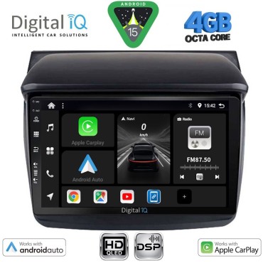 DIGITAL IQ BXF 6436_CPAA (9inc) MULTIMEDIA TABLET for MITSUBISHI L200 mod. 2006-2015